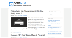 Desktop Screenshot of codemug.com